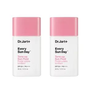 닥터자르트 에브리 선크림 선 데이 톤업 선 플루이드 SPF50+ PA++++ 30ml 2개