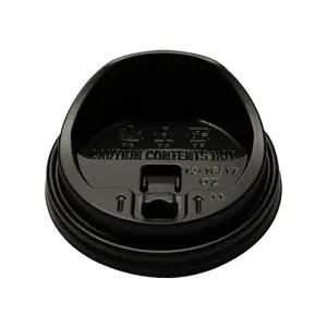 12온스/16온스 롱개폐형 뚜껑(흑색) 50개 /종이컵뚜껑 커피컵