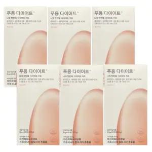 푸응 닥터블릿  복숭아맛 20포 x 6박스 차전자피 가르시니아