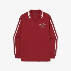 [FILA] 스몰로고 카라 맨투맨 (FS2POG3109X_RED)