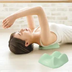 마사지 등지압패드 지압 패드 날개뼈 휴대용 견갑골 어깨 녹색