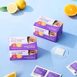 아이원 눈청결티슈 더블비타민 릴렉싱 100매입 눈꺼풀세정제 마이봄샘 눈기름샘청소