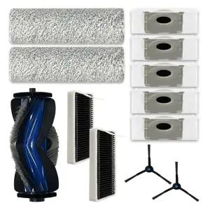 에코백스 X8 Pro Omni 디봇 프로 옴니 호환 소모품 물걸레 필터 더스트백 브러쉬 먼지봉투 패키지 SET