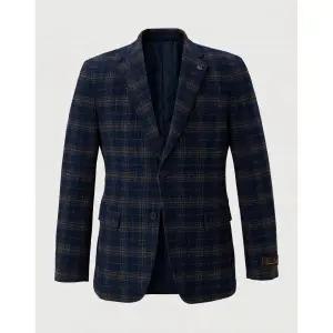 인디안 울캐시 혼방 체크 자켓_MIEFU3W9411 323297