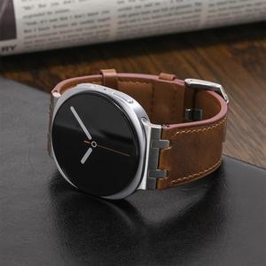 갤럭시 워치 8 클래식 46mm용 갭 없는 가죽 스트랩 40mm 액세서리