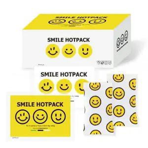 스마일 미니 핫팩 어린이 휴대용 귀여운 손난로 40개