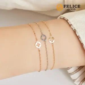 [펠리체골드] 14K 트윙클 팔찌