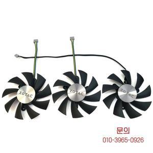 새로운 87MM 4PIN GA92S2U GTX 1080TI AMP GPU 팬 ZOTAC 비디오 카드 냉각