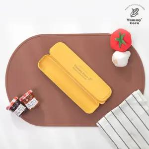 옥수수로 만든 유아식기 야미콘 수저케이스
