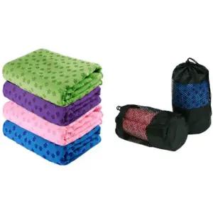 런웨이브 논슬립 요가 타올 타월 매트 용품 홈트 실내 운동