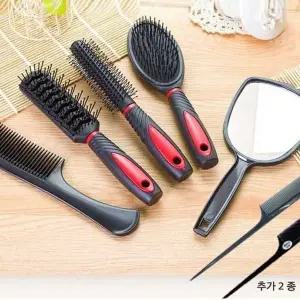 고품질 머리 롤브러쉬 선물 미용 도구 브러쉬 드라이빗 7종 (WFFWORF)