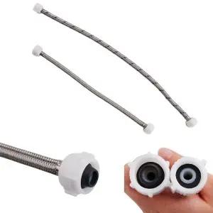 고품질 메탈 양변기 수도관밸브 연결 고압 조절호스 변기밸브 (WFFY3D8)