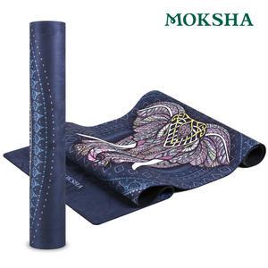 모크샤 콤보 천연고무 요가매트-가네샤/ 타월 일체형