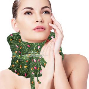 국산 냉 온 허브 목 찜질팩 (리본형/커버포함) 손발차가움 어깨 허리 무릎 눈 온열 찜질팩