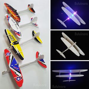 LED 전기동력 글라이더 비행기 만들기 (충전 조립식 모형 준비물 만들기재료 체험학습)