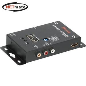 NETmat내추럴e HDMI 오디오 분리기 딜레이 조절기