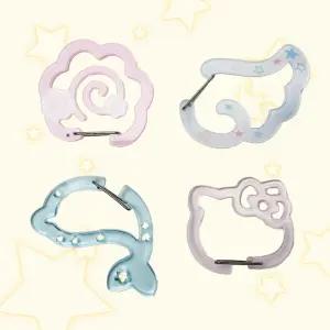 [리꾸리꾸] 키링 부자재 고리 악세사리부자재 아크릴 카라비너