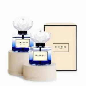 1+1 (신제품 출시 기념 EVENT) 시즈넬 차량용 디퓨저 화이트 로즈 (미끄럼방지 패드 포함), 라일락향, 1세