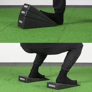 [바디엑스] 스쿼트발판 슬랜트보드 종아리스트레칭보드 발목경사대