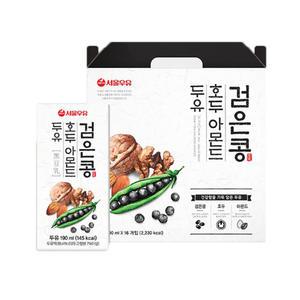 서울우유 검은콩호두아몬드 두유190ml x40팩