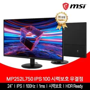 MSI 사무용 모니터 61cm(25인치) FHD IPS 100Hz HDR 시력보호 무결점 MP252L750