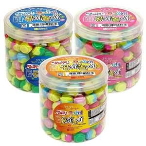 10000 탬버린 무지개 공기놀이 약120알(랜덤) 단체선물