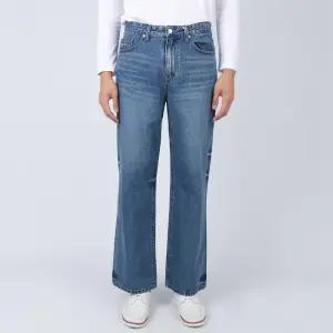 플랙 남성 청바지 스티즈 스트레이트 미디엄블루 PJTH5SZM245