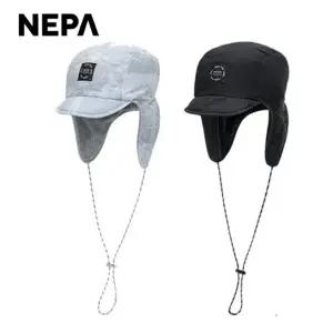 [네파] (7KF7443) 공용 써모퍼프 라이프스타일 퀼팅 이어플랩 캡