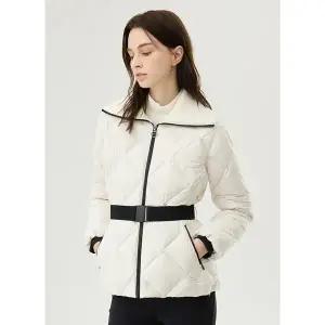 [르꼬끄](강남점)[이월][30% OFF] 벨트 슬림핏 다운 자켓 OWT / QP422ODJO5