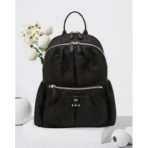 갤러리아 DCBA6E503BK 닥스 블랙 로고장식 나일론혼방 백팩