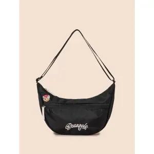 [빈폴키즈]달이 솔리드 호보 크로스백  블랙