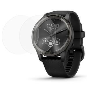 Garmin vivomove 트렌드 스크래치 방지 화면 보호대 울트라 클리어 TPU 시계 필름, 2 개/팩