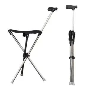 휴대용 접이식 지팡이 의자 스틱체어 폴딩스툴