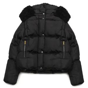 [명품] 카스텔노우 스퀘어 퀼팅 후드 숏 다운 재킷 CASTELNOU 999