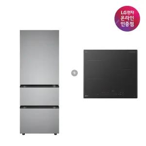 LG 디오스 오브제컬렉션 김치톡톡 + LG 디오스 인덕션 (Z330MPSF11 + BEI3ASB2OE)