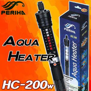 페리하 고급형 히터 HC-200W / 수족관 어항 수조 열대어 구피 거북이 수중 온도조절기 온도계 수온계 히팅
