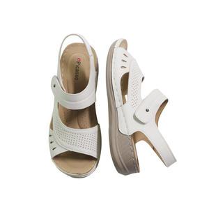 폭신 발편한 물방울 펀칭 벨크로 수제샌들 3color