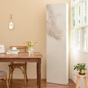 [라이크홈] 스탠드형 에어컨커버 무드세피아 (LG듀얼,삼성갤러리 17형용)