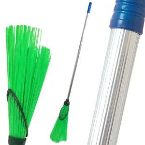 제이오마켓 알루미늄 도로비 중/야외 도로 눈 제설 개량비 초록비 삼각비 대형 빗자루