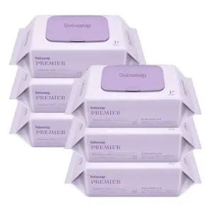 베베숲 프리미어 엠보싱 아기물티슈 캡70매 x6개