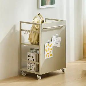 [한샘]재크 히든 수납 트롤리 베이지