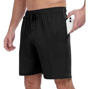 프린스토리 남성 파자마 반바지 부드러운 하의 - 신축성 있고 가벼우며 주머니에 편안함