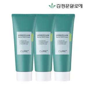 큐어 베리어 릴리프 크림 100ml 3개