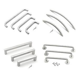 가구손잡이 스텐304 싱크대손잡이 4종 서랍장 볼트포함