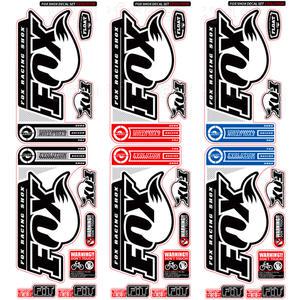 FS FOXSHOX EVOLUTION 데칼세트 자전거 스티커