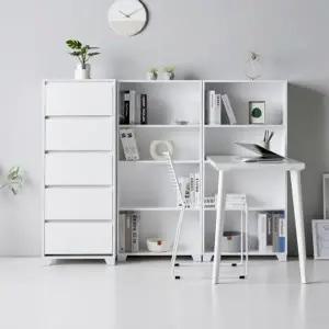 옵티마 미니룸 5단서랍장 H형 책상 D세트