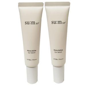 숨37도 마이크로 액티브 선세럼 50ml 2개