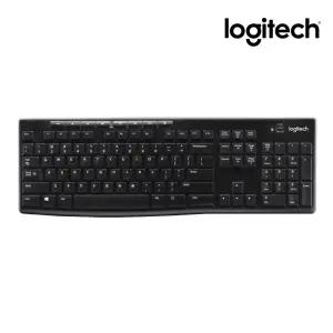 국내정품 로지텍코리아 K270 무선 키보드 블랙 2.4GHz 나노수신기포함/KH