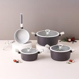 키친플라워 쿠키라떼 IH 5종 냄비세트 인덕션