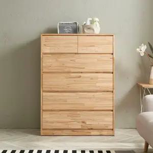 우아미가구 아유 참죽 원목 5단 서랍장 900